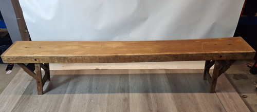 Vintage folding pine wood - folding,