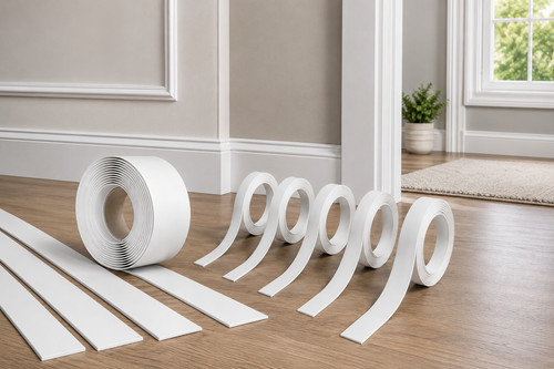 White pvc flat - 6m,