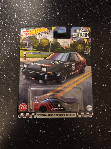 Hot wheels toyota - hot, 1/64