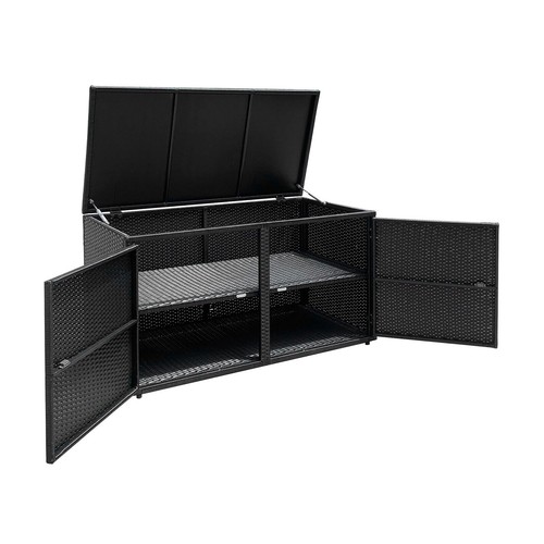 Outdoor rattan storage - rattan,