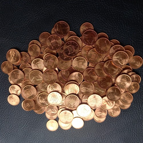 X50 1971 uncirculated one - 1p,