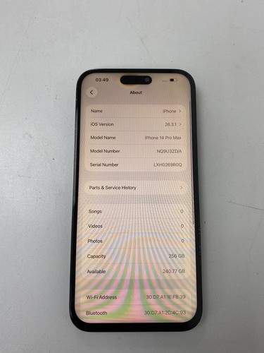 Iphone pro max - pro, faulty