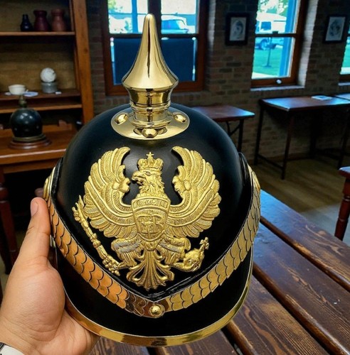 Prussian german pickelhaube - german,