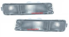 SET 2 FANALE FANALINO FRECCIA ANTERIORE SX DX PER L200 96 BIANCO LUCE PARAURTI