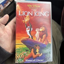 The Lion King Walt Disney VHS