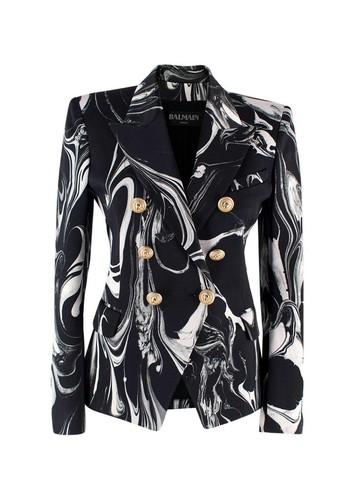 Balmain black marble - black,