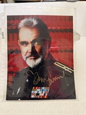 Actor Sean Connery Signed