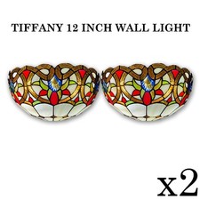 Tiffany Style Wall Light With