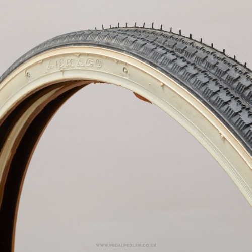 Ammaco black white nos tyres - black/white,