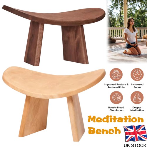 Wood meditation bench - wood,
