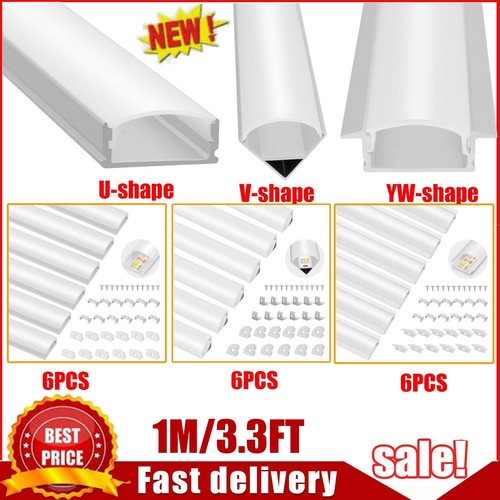 Pack led aluminium - 6, channel