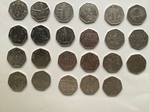50p coins olympics beatrix - coins,