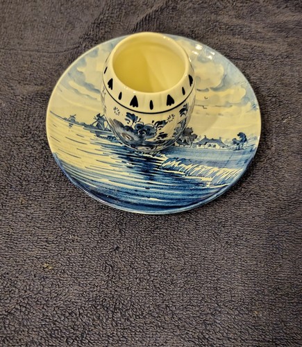 Vintage hand painted delft - vintage,