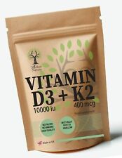 Vitamin D3 10000iu + K2 400mcg