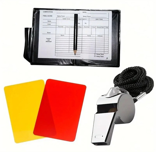 Football referee kit set - football,