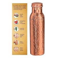 Pure Copper Water Bottle 1000