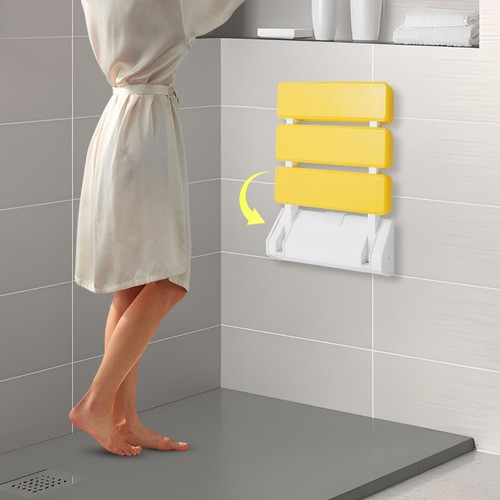 Shower seat folding wall - shower,