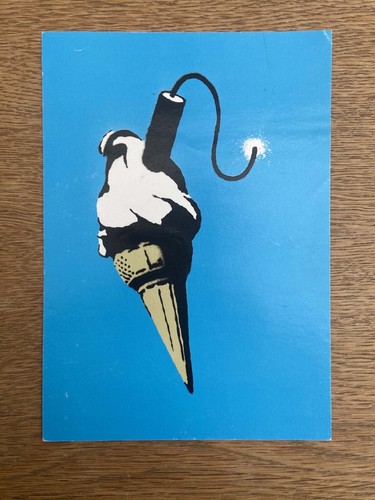 Banksy ice cream dynamite - banksy,