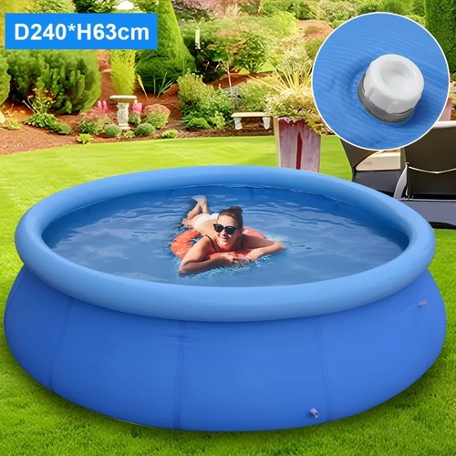 Inflatable swimming pool above - inflatable,