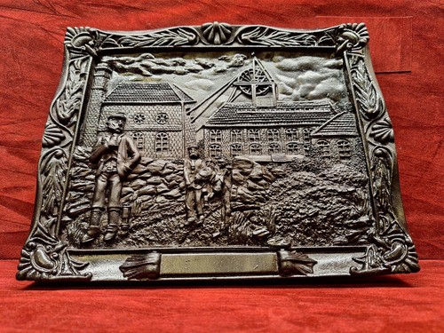 Colliery plaque mining - plaque,