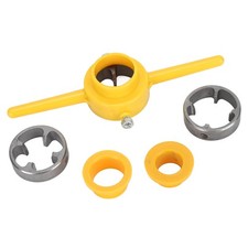 Pipe Threader 60° Manual Pipe Threading Kit With 3 Different Sizes Molds S Kit