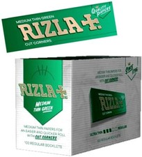 Rizla Green Cigarete Papers 5/10/15/20/25 booklets Irish Stock