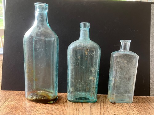 Vintage bottles x - x, 3