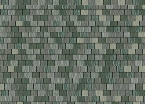 Large grey roof tile - roof, paper