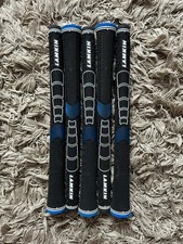 Lamkin Sonar Plus Standard Black & Blue Golf Grips Brand New Grips x5