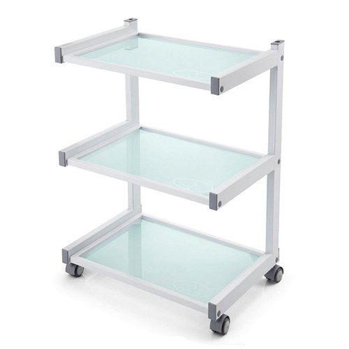 Glass salon trolley - glass,