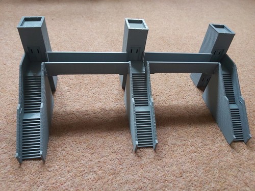 Gauge model railway - railway, station