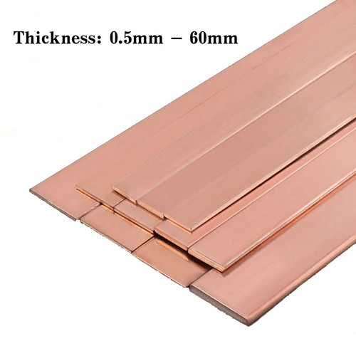 Copper flat bar - flat,