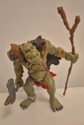 Vintage papo green orc - ,
