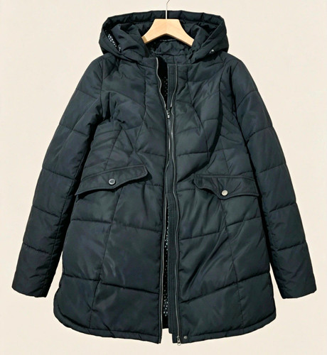 Zara women black hooded - zara, women’s