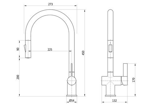 Tenby mayhill single lever - mayhill,