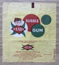 A Dandy Gum Wax Wrapper