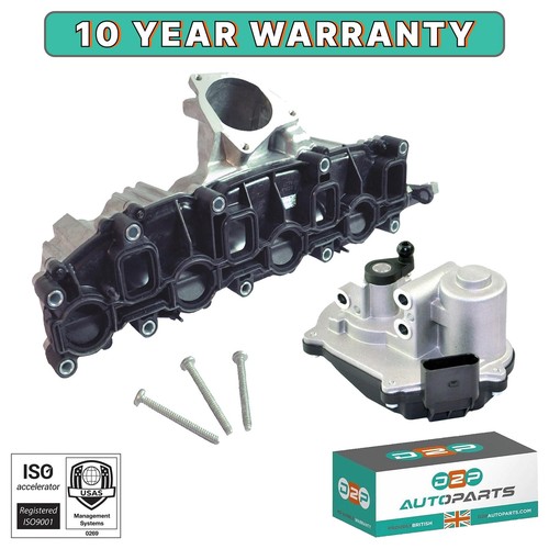 Intake manifold with motor for - manifold,