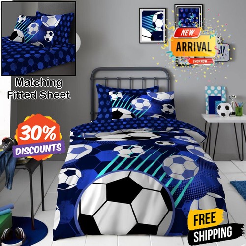Kids football duvet cover set - kids,
