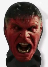 3D Face Mask Red Hulk Superhero Face Masks Halloween Cosplay Props