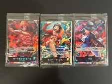 Sabo Ace Luffy ST13-001-002-003 Seven Eleven PROMO sealed 3 Card ONE PIECE New