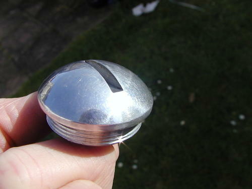 Burman gearbox cap alloy oil - alloy,