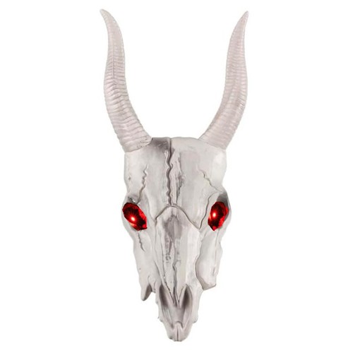 Halloween goats skull with - halloween,