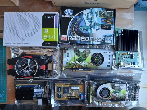 Various graphic cards - graphic, (bundle)