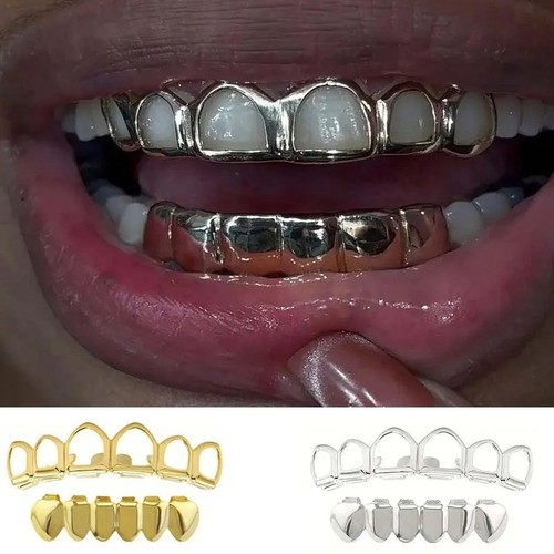 Fashion six tooth hip hop - 1, six-tooth