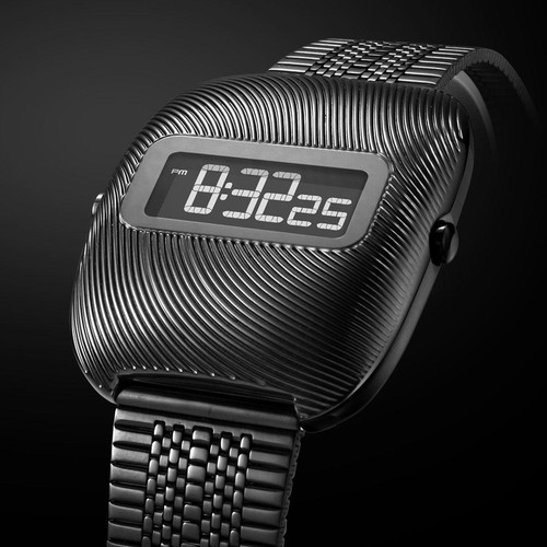 Led digital watch 39mm - led,