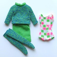 Vintage 30th Anniversary Francie Barbie Doll Outfit Set - Mattel 1997