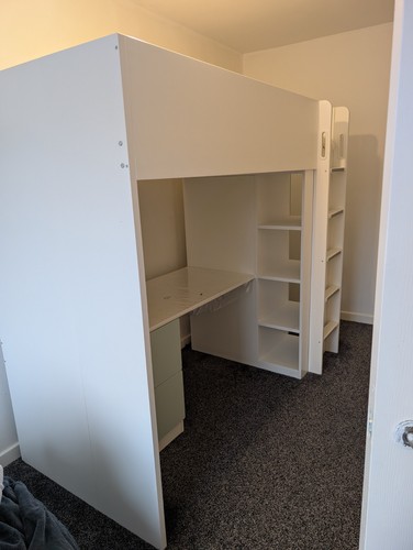 Ikea småstad loft bed single - smÅstad,