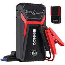 GOOLOO Jump Starter Power Pack Starthilfe Out 1500A Peak Car Jump Starter 