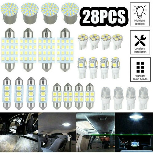 Car interior led light bulbs - led,