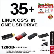 35+ Linux OS in 128GB USB C
